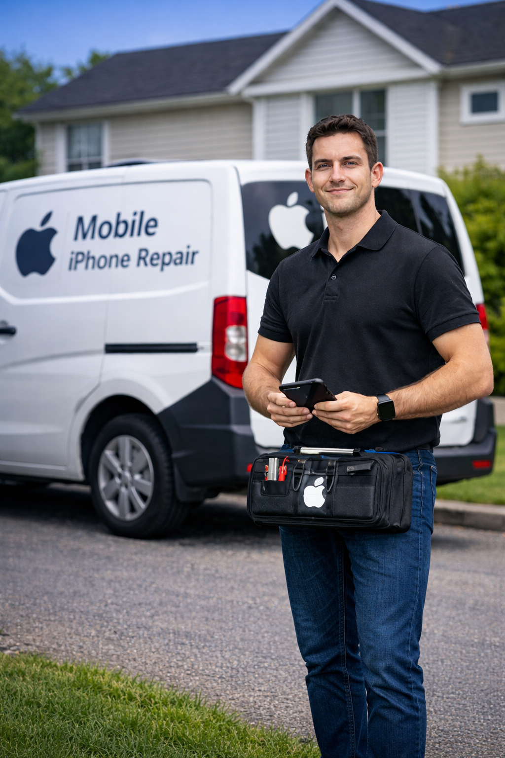 iPhone repair Newport mobile setup